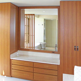 チーククローゼット・トランク台